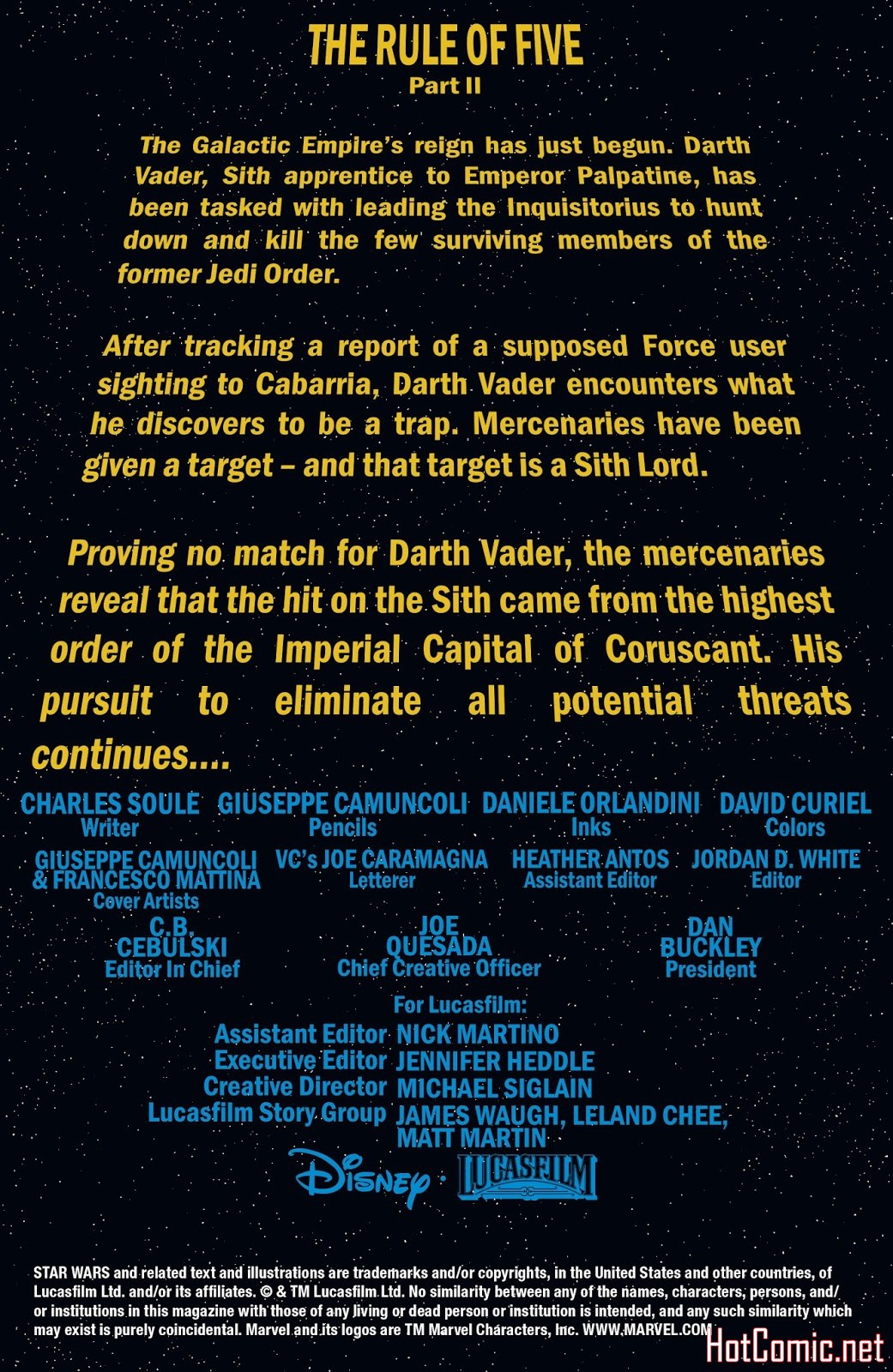 Darth Vader Dark Lord of the Sith Ep12 Pg02