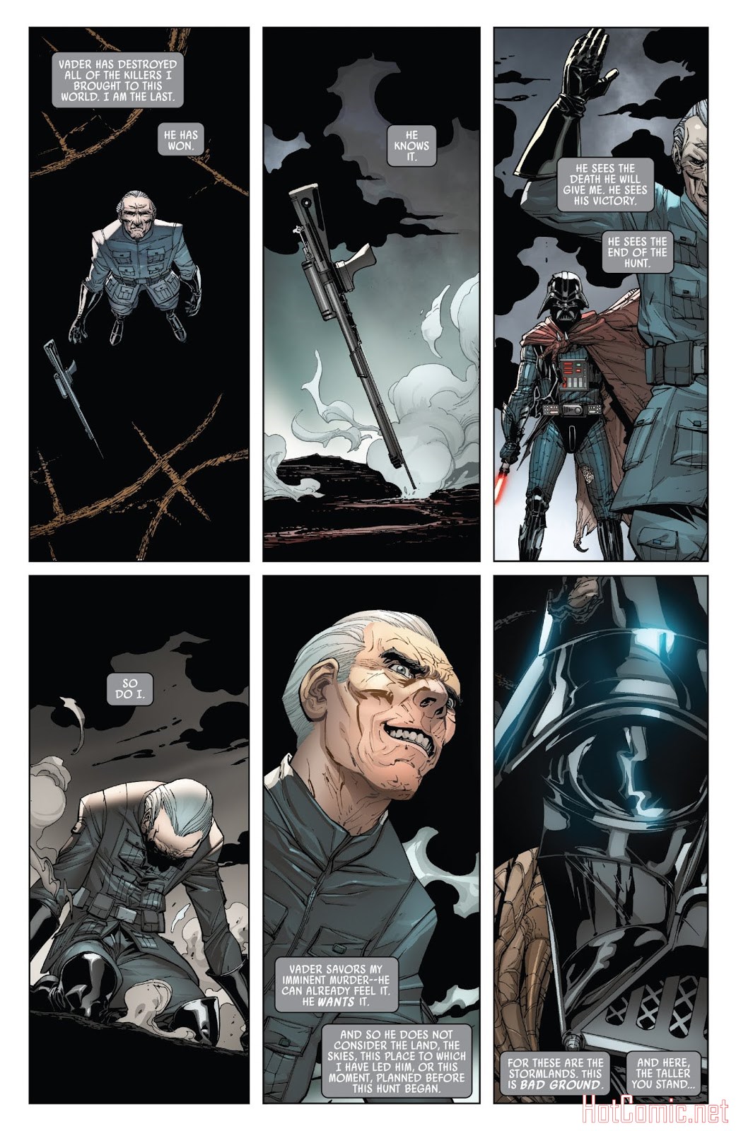 Darth Vader Dark Lord of the Sith Ep18 Pg16