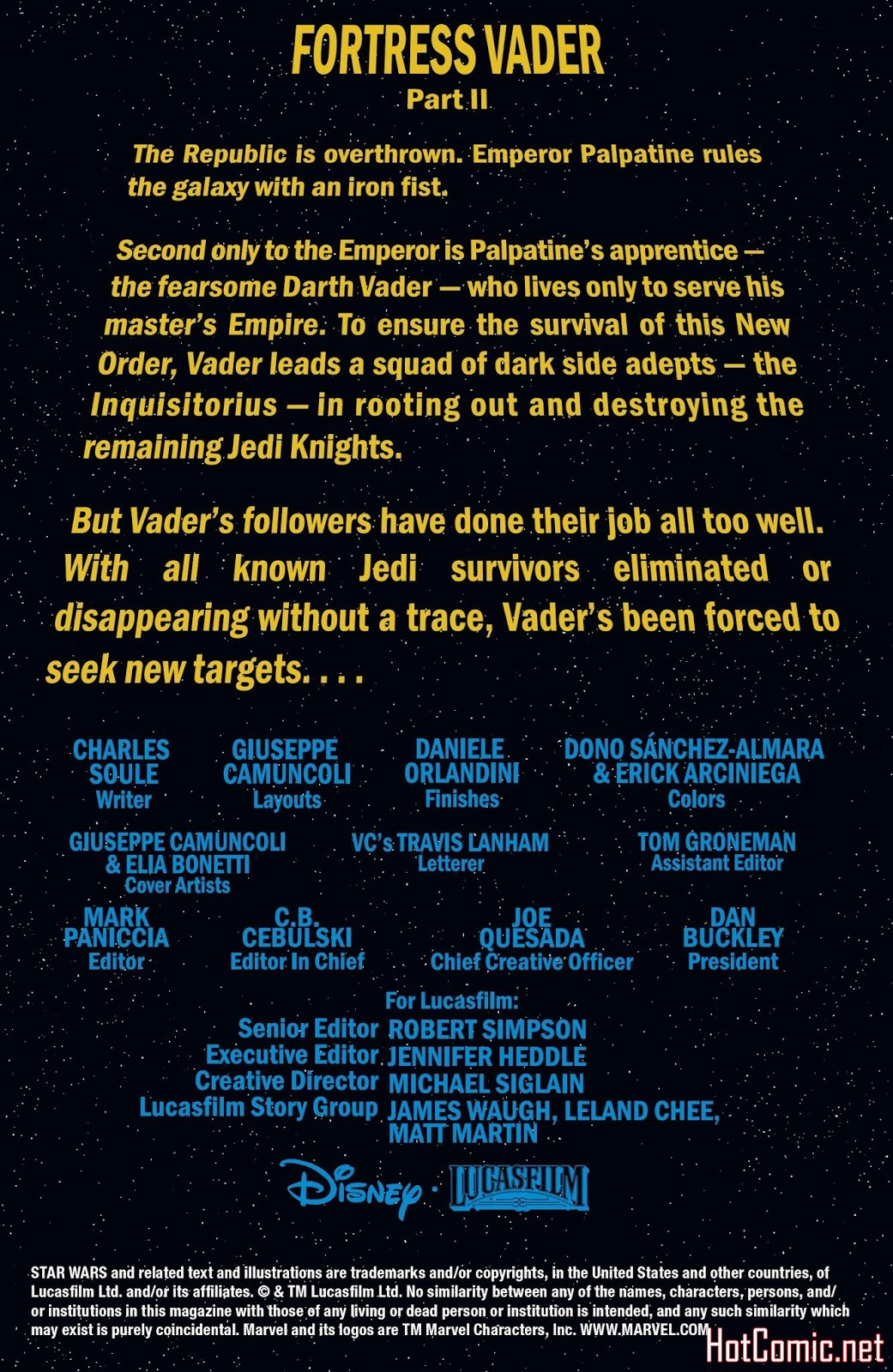 Darth Vader Dark Lord of the Sith Ep20 Pg02