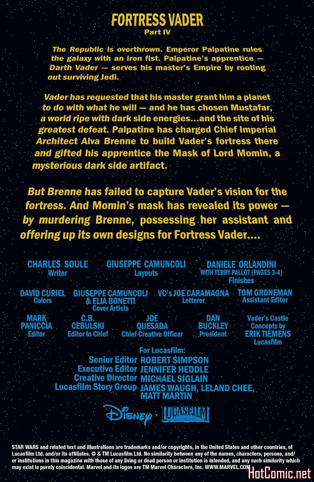 Darth Vader Dark Lord of the Sith Ep22 Pg02