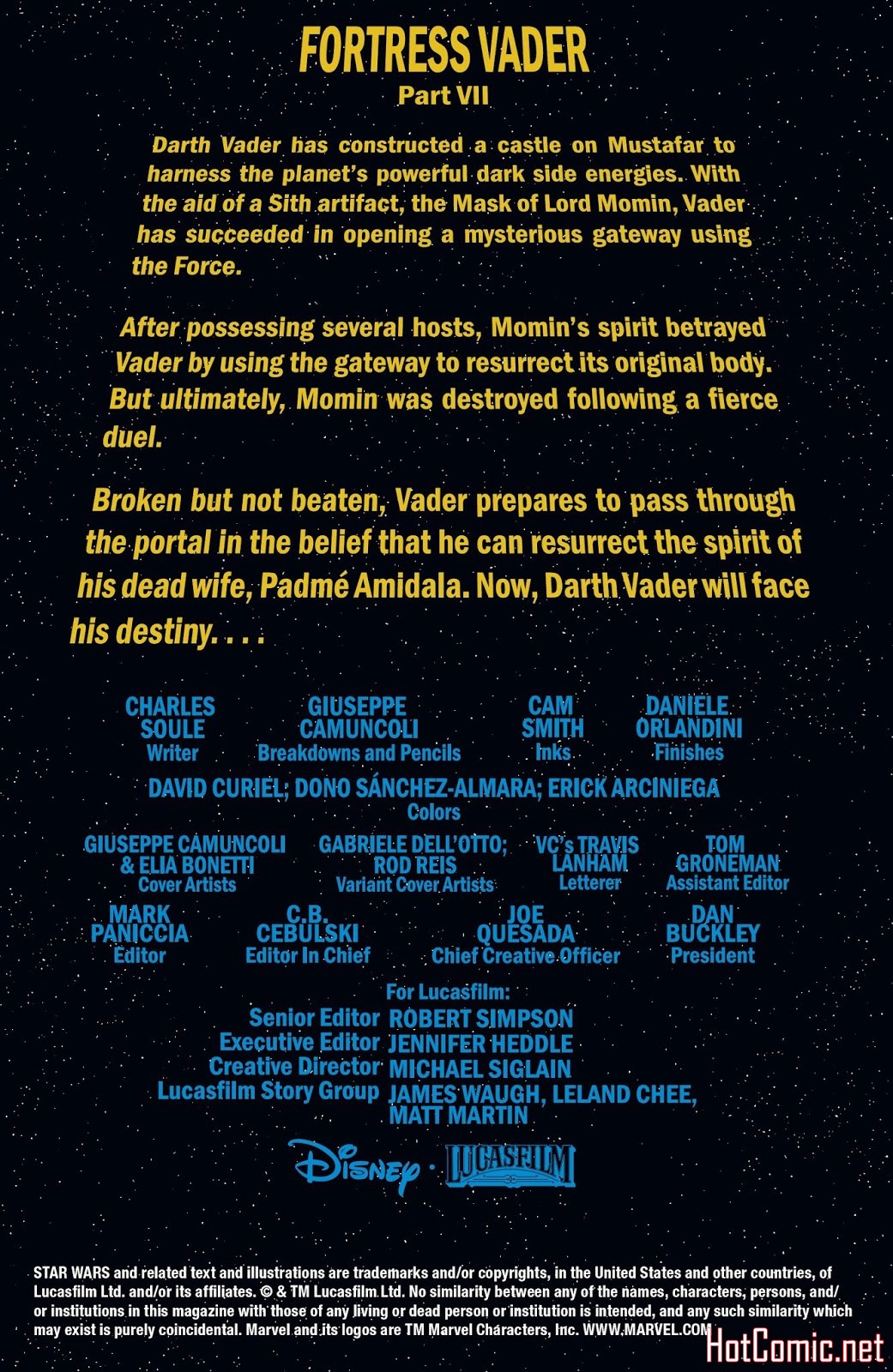 Darth Vader Dark Lord of the Sith Ep25 Pg02