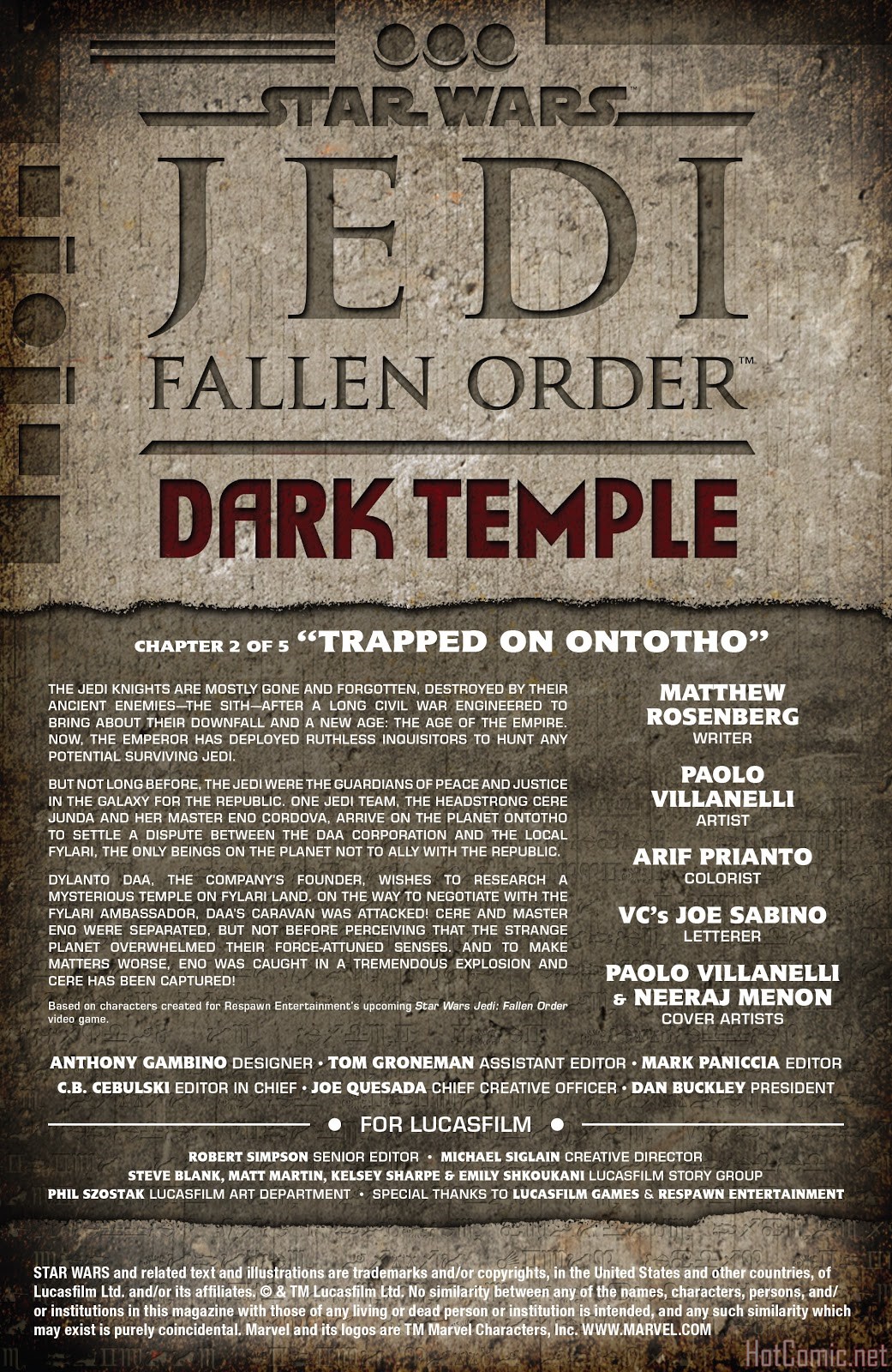 Jedi Fallen Order - Dark Temple Ep02 Pg02