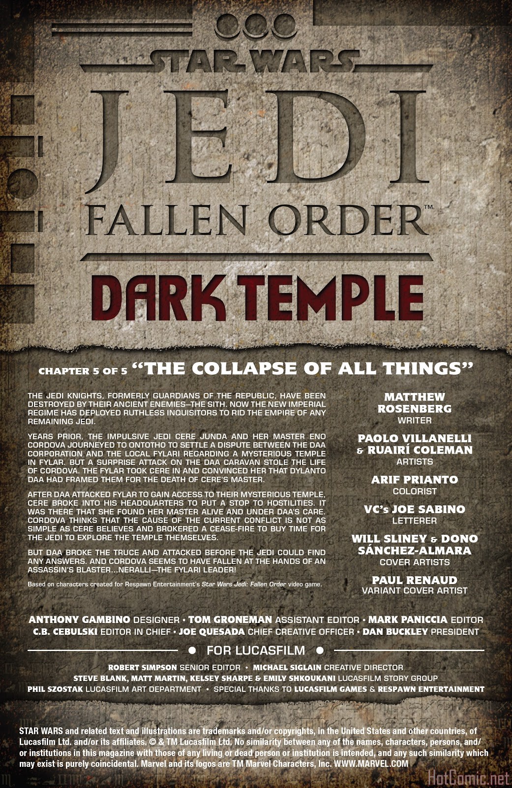 Jedi Fallen Order - Dark Temple Ep05 Pg02