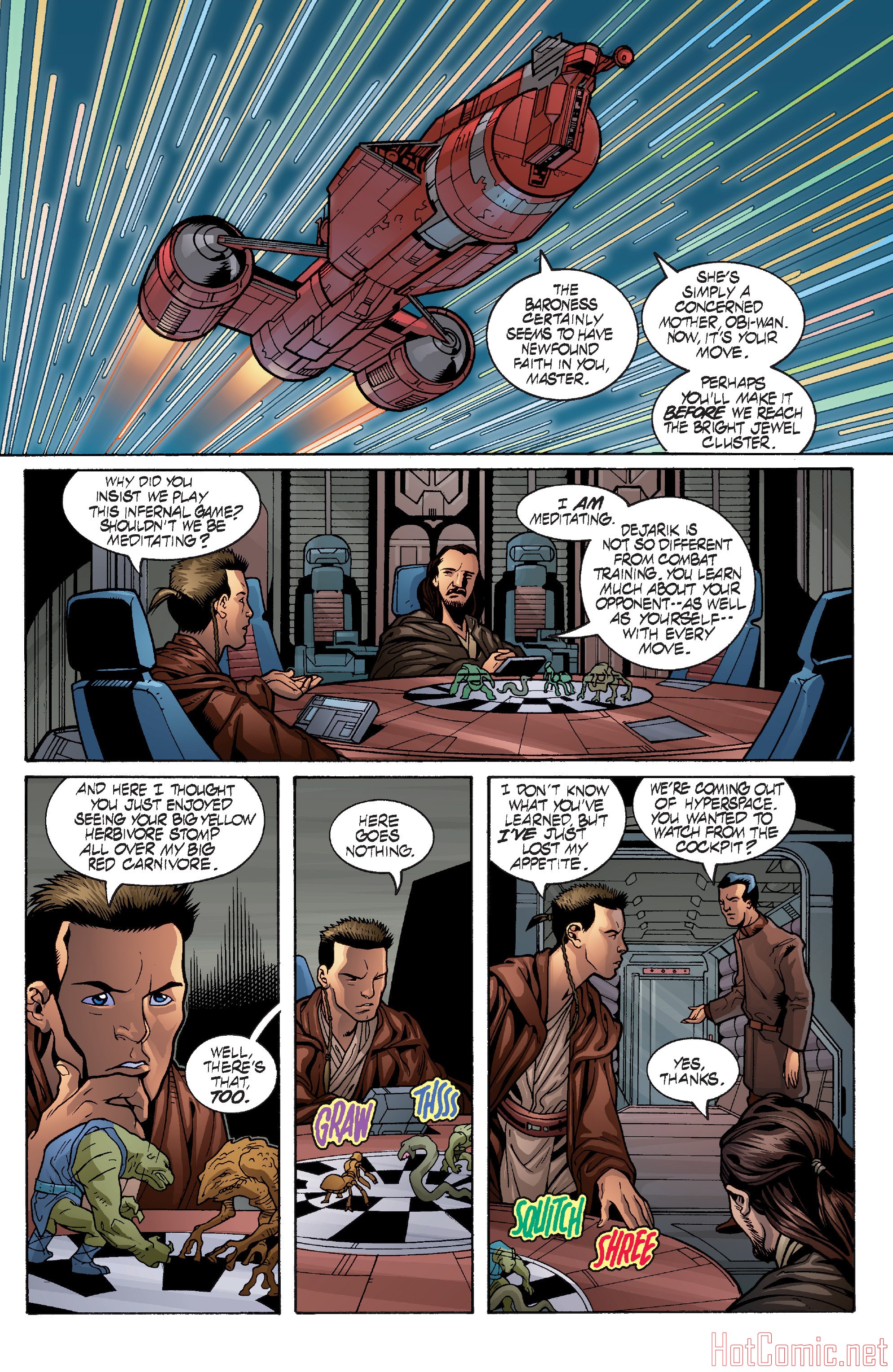 Qui-Gon and Obi-Wan  Ep003 Pg012