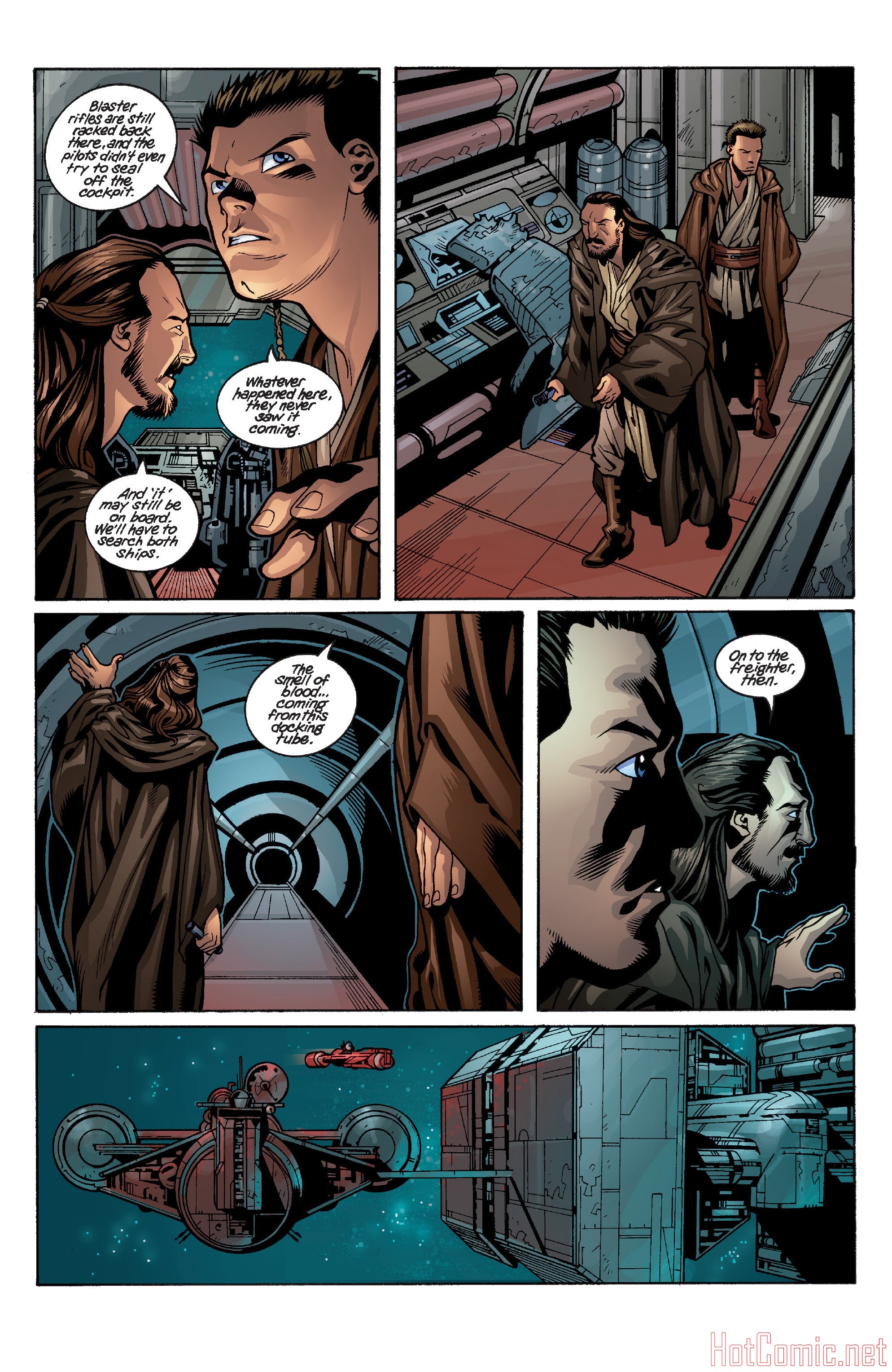 Qui-Gon and Obi-Wan  Ep003 Pg015