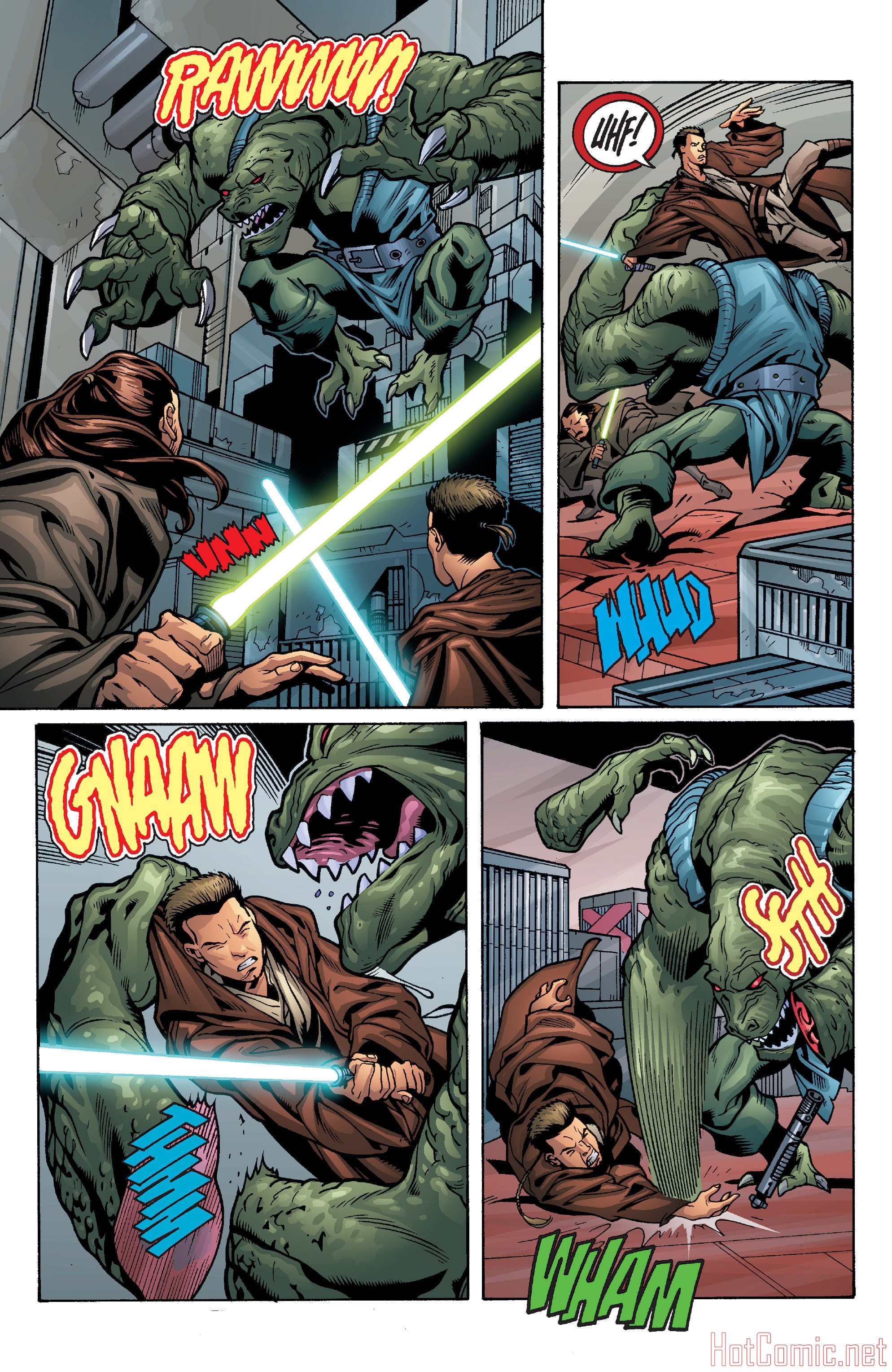 Qui-Gon and Obi-Wan  Ep003 Pg018