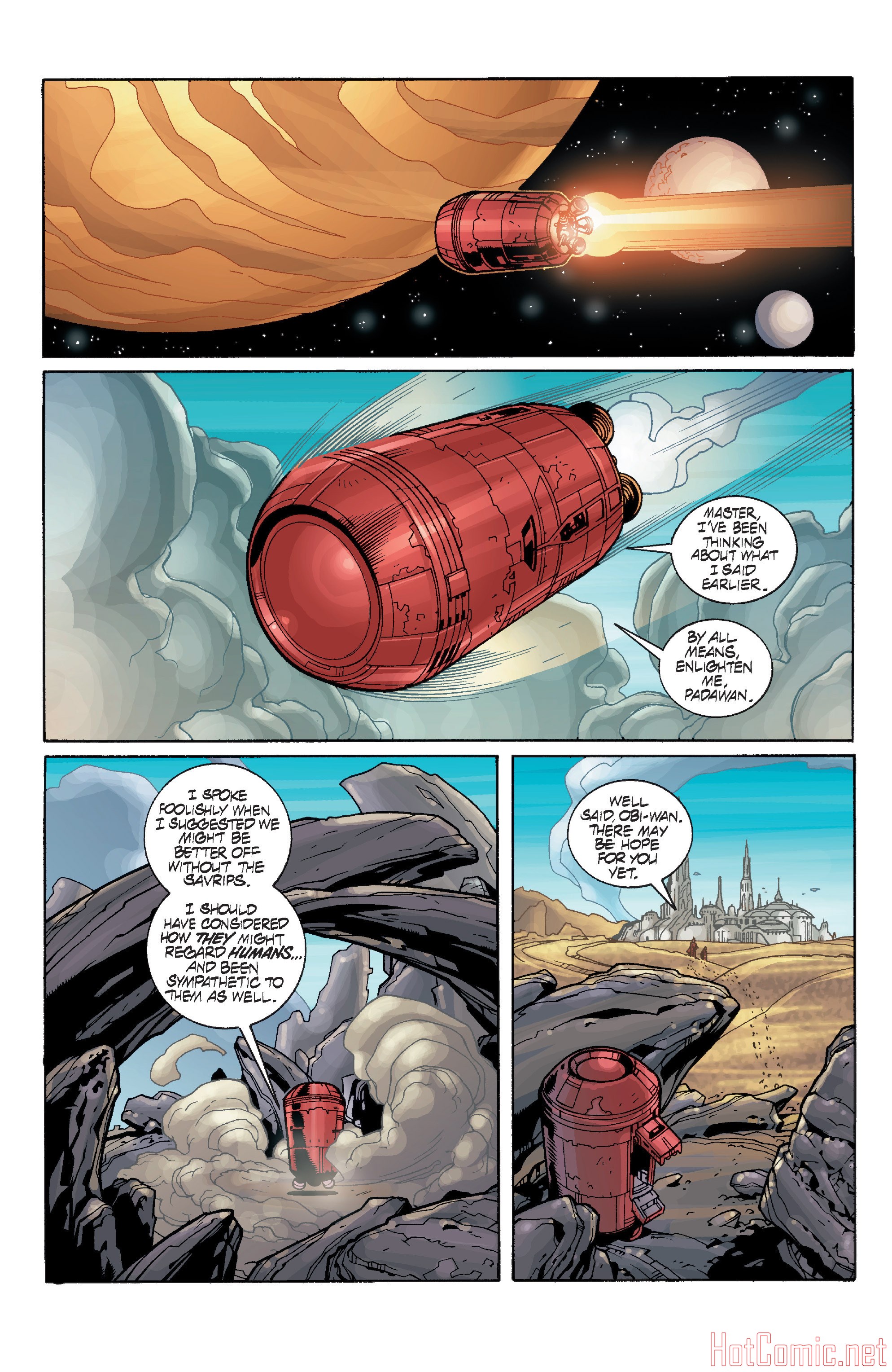 Qui-Gon and Obi-Wan  Ep003 Pg021