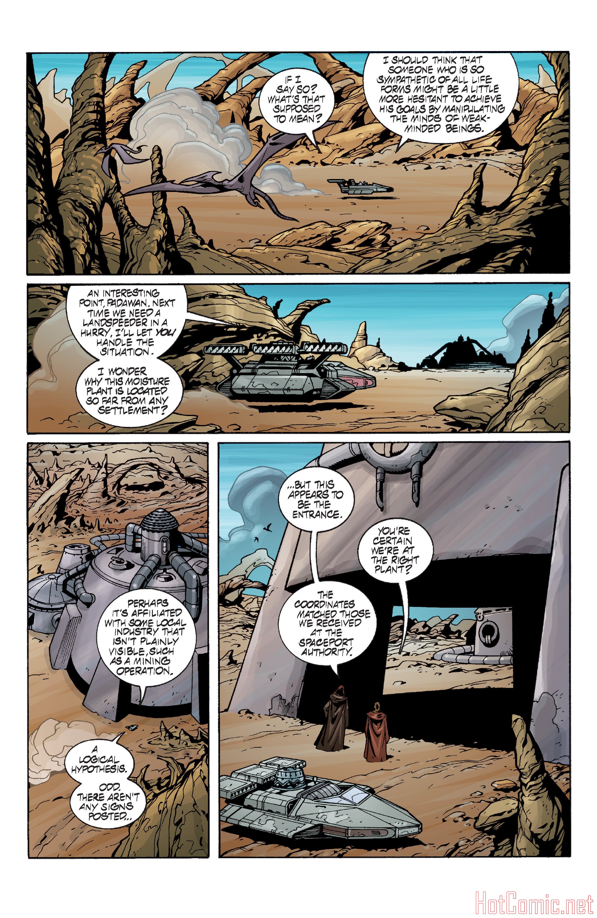 Qui-Gon and Obi-Wan  Ep003 Pg023