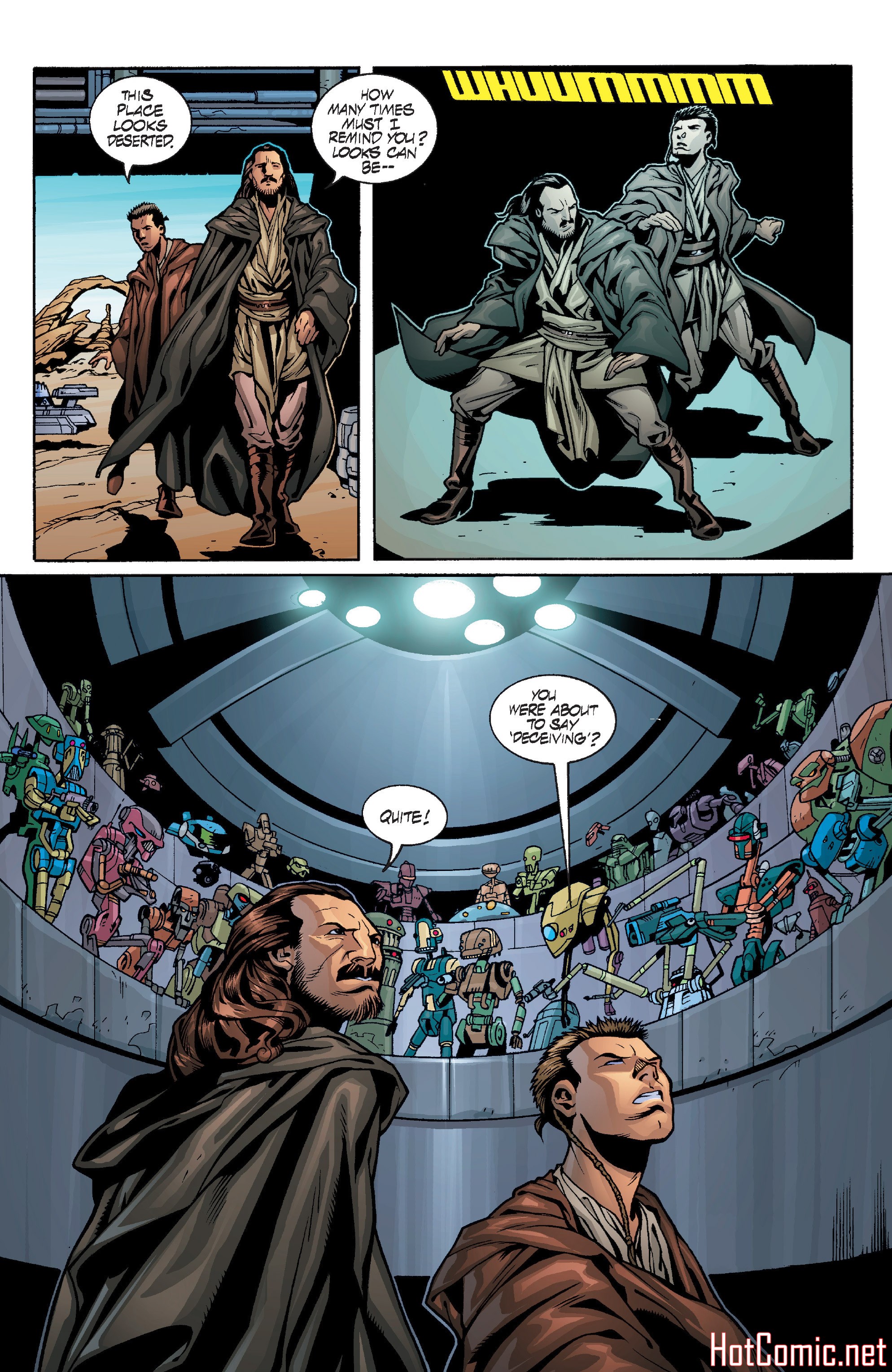 Qui-Gon and Obi-Wan  Ep003 Pg024