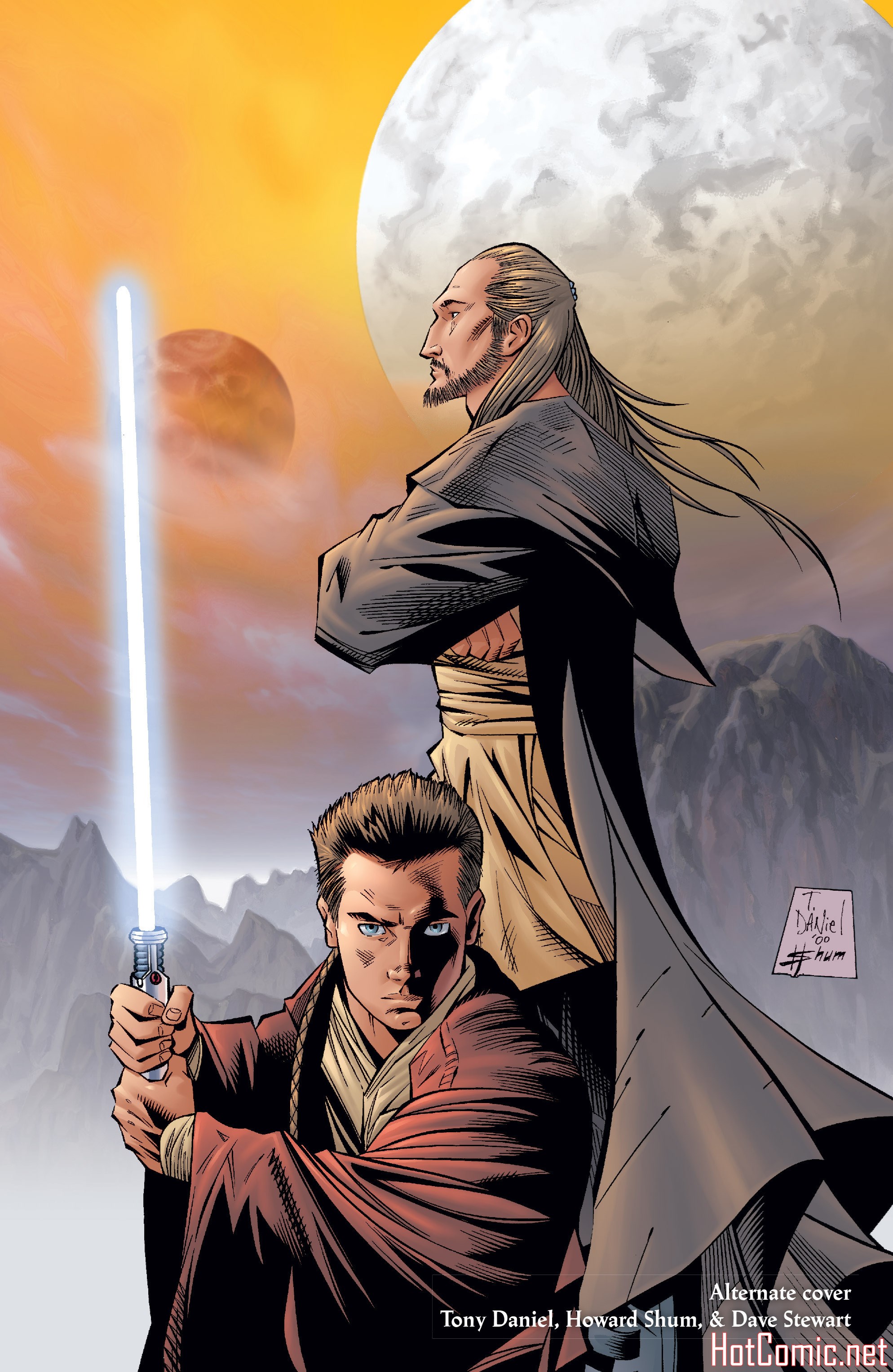 Qui-Gon and Obi-Wan  Ep003 Pg025
