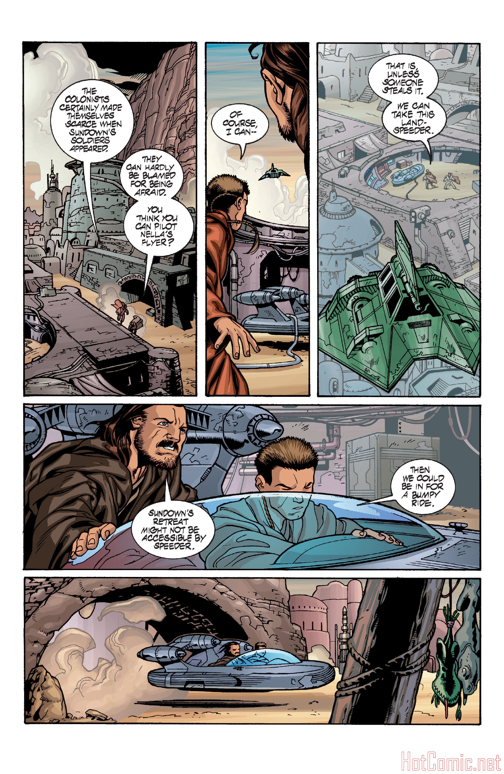 Qui-Gon and Obi-Wan  Ep004 Pg021