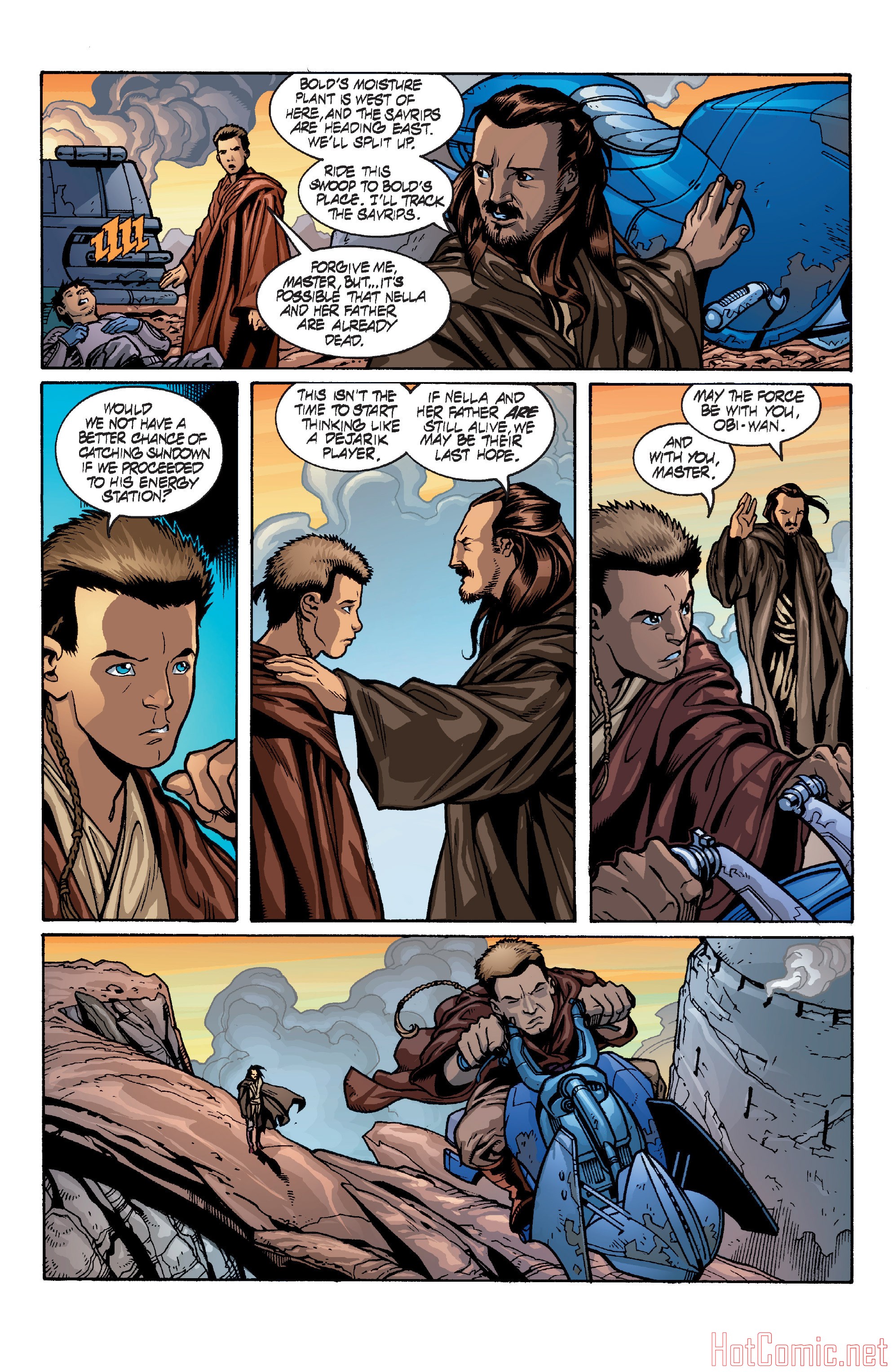 Qui-Gon and Obi-Wan  Ep005 Pg005