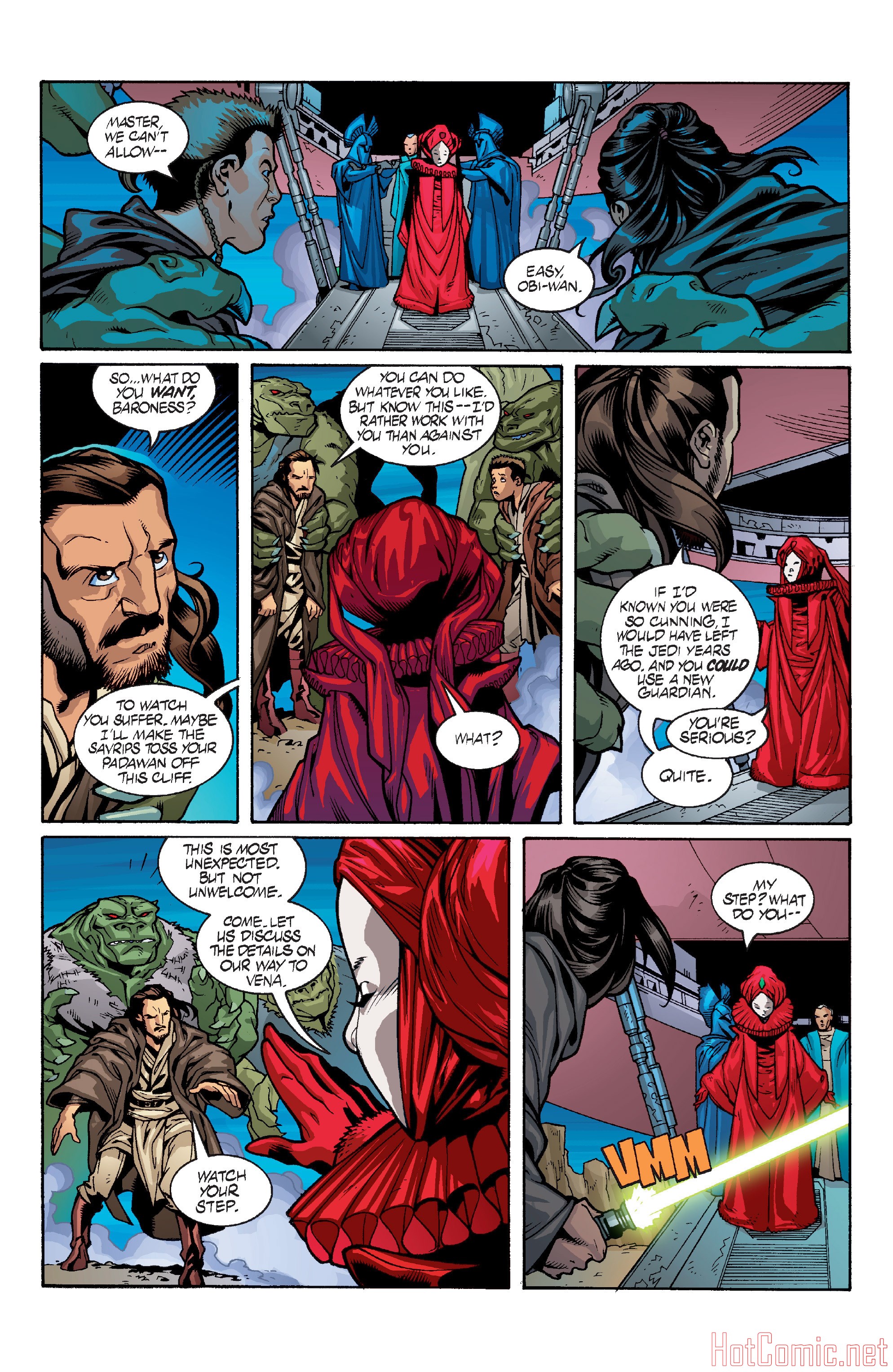 Qui-Gon and Obi-Wan  Ep005 Pg021