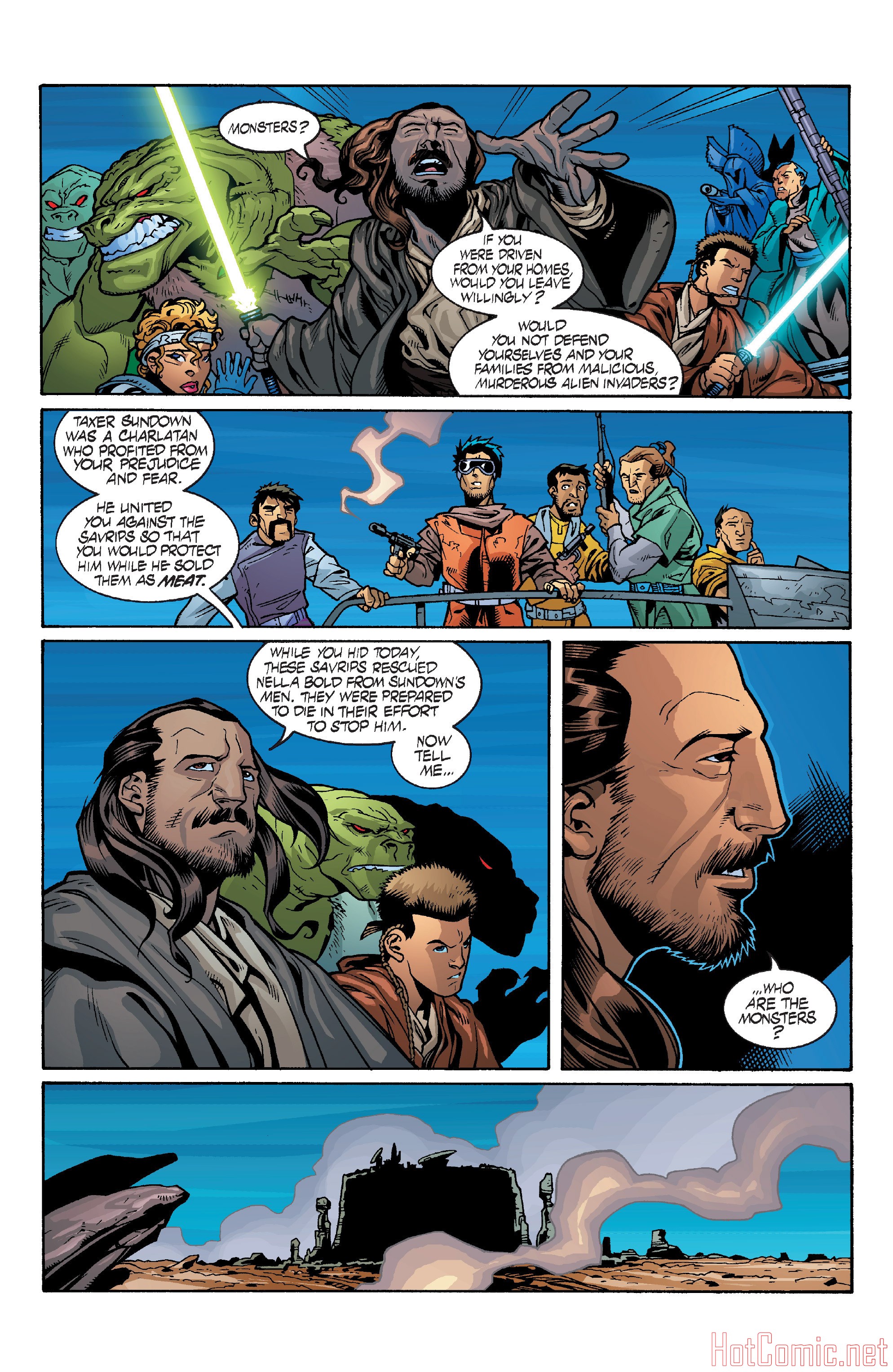 Qui-Gon and Obi-Wan  Ep005 Pg023